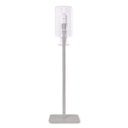 FIT Touch Free Dispenser Floor Stand, 15.7 x 15.7 x 58.3, White