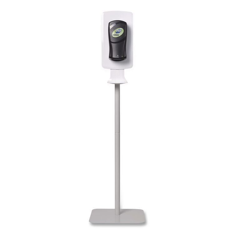 FIT Touch Free Dispenser Floor Stand, 15.7 x 15.7 x 58.3, White