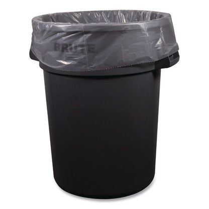 Linear Low-Density Can Liners, 33 gal, 1.5 mil, 34 x 44, Clear, 100/Carton
