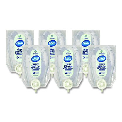 Antibacterial Gel Hand Sanitizer Refill for Versa Dispenser, Fragrance-Free, 15 oz, 6/Carton