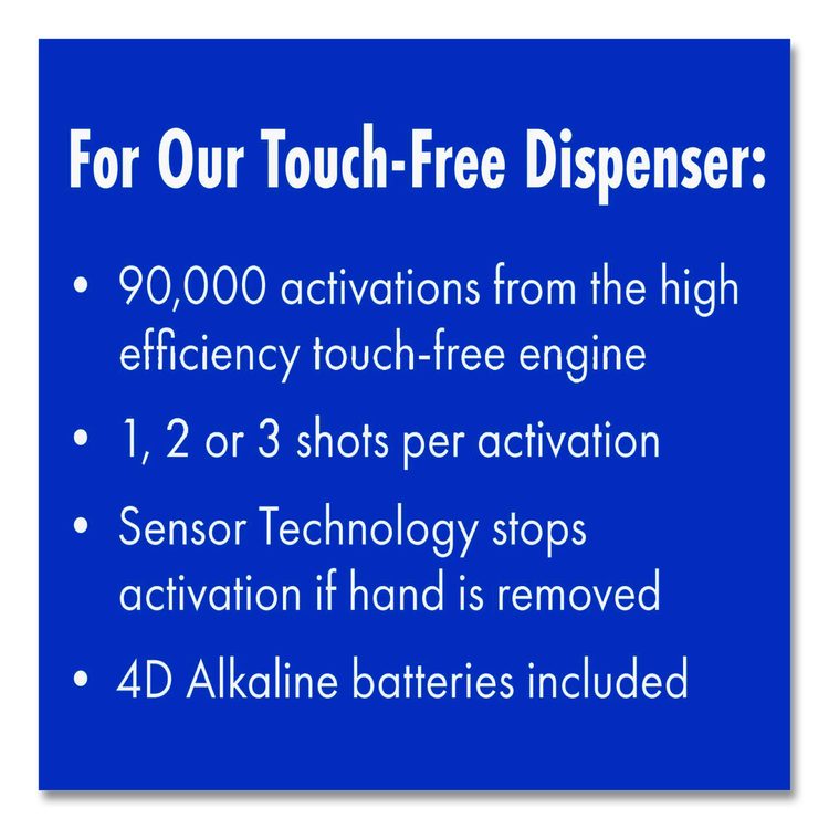 FIT Universal Touch Free Dispenser, 1 L, 4 x 5.4 x 11.2, Ivory, 3/Carton