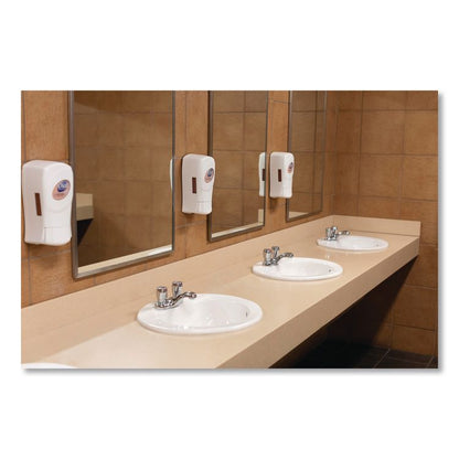 FIT Universal Manual Dispenser, 1.2 L, 4 x 5.13 x 10.5, Ivory, 3/Carton
