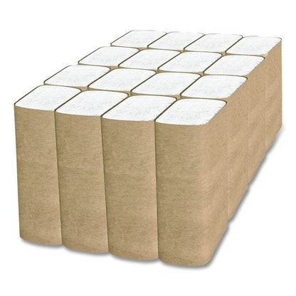 Perform Multifold Towels, 2-Ply, 9 x 9.45, White, 150/Pack, 16 Packs/Carton