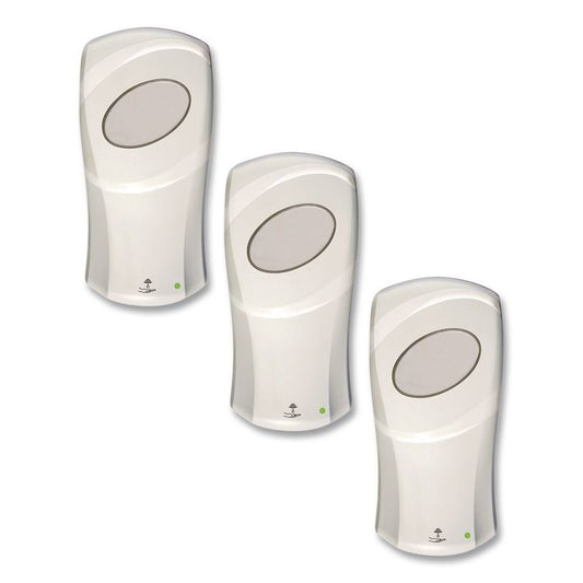 FIT Universal Touch Free Dispenser, 1 L, 4 x 5.4 x 11.2, Ivory, 3/Carton