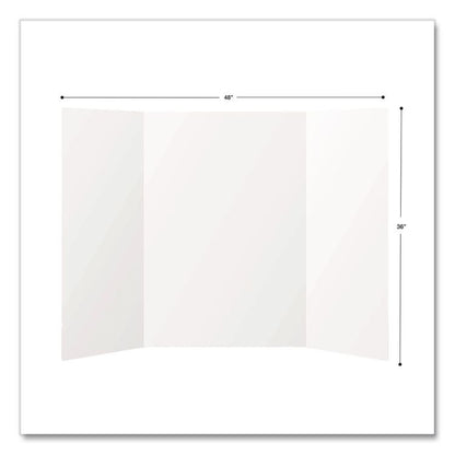Trifold Display Boards, 36 x 48, White