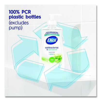 Antibacterial Liquid Hand Soap, Aloe Scent, 11 oz, 12/Carton