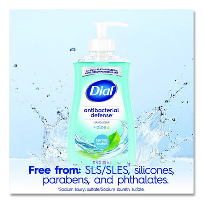 Antibacterial Liquid Hand Soap, Spring Water Scent, 11 oz, 12/Carton