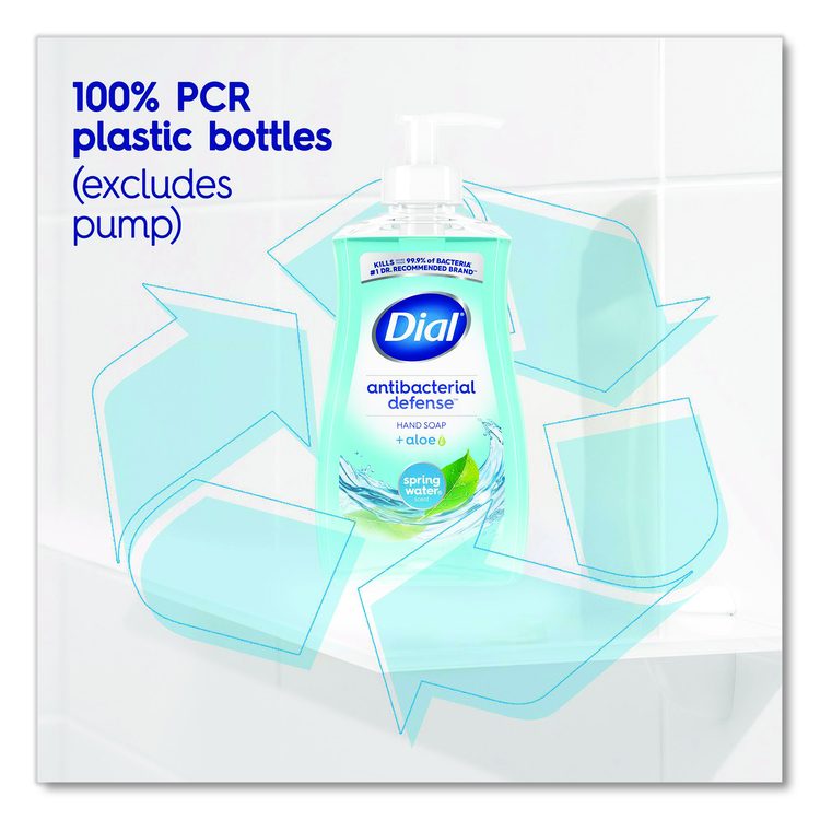 Antibacterial Liquid Hand Soap, Spring Water Scent, 11 oz, 12/Carton