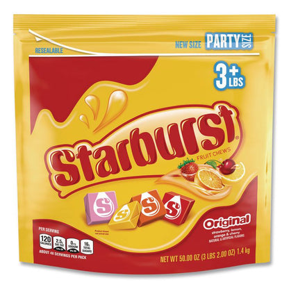 Original Fruit Chews, Assorted, 50 oz Bag
