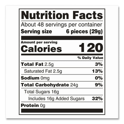 Original Fruit Chews, Assorted, 50 oz Bag