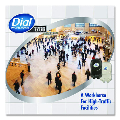 Dial 1700 Manual Dispenser, 1.7 L, 7.07 x 3.95 x 12.66, Smoke, 3/Carton