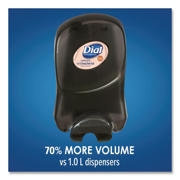 Dial 1700 Manual Dispenser, 1.7 L, 7.07 x 3.95 x 12.66, Smoke, 3/Carton