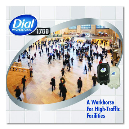 Dial 1700 Manual Dispenser, 1.7 L, 7.07 x 3.95 x 12.66, Pearl, 3/Carton