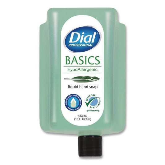 Basics MP Free Liquid Hand Soap Refill for Versa Dispenser, Unscented, 15 oz (Each)