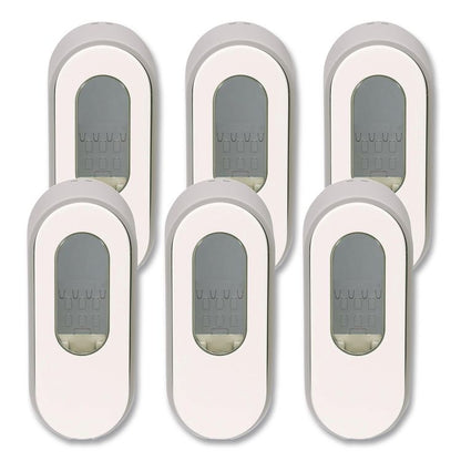 Versa Dispenser for Pouch Refills, 15 oz, 3.75 x 3.38 x 8.75, Light Gray/White, 6/Carton