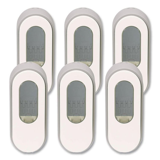 Versa Dispenser for Pouch Refills, 15 oz, 3.75 x 3.38 x 8.75, Light Gray/White (Each)