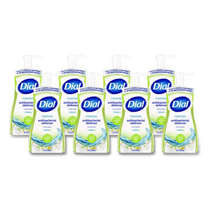 Antibacterial Foaming Hand Wash, Soothing White Tea Scent, 10 oz, 8/Carton