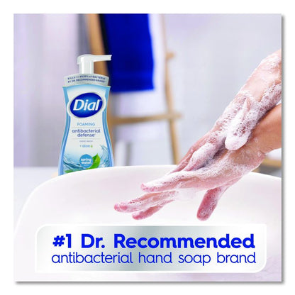 Antibacterial Foaming Hand Wash, Spring Water Scent, 10 oz, 8/Carton