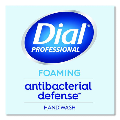 Antibacterial Defense Foaming Hand Wash, Spring Water Scent, 1 gal, 4/Carton