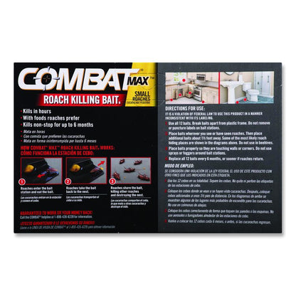 MAX Small Roach Quick Kill Formula, 0.43 oz, 12/Pack, 12 Packs/Carton