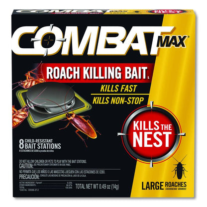 Max Roach Killing Bait, 0.49 oz Bait, 8/Pack, 12 Packs/Carton