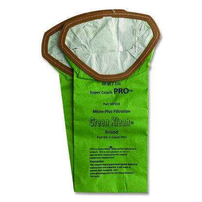 GK-S-Coach-PRO Replacement Bag, 10 Bags/Pack, 10 Packs/Carton