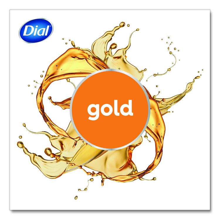 Deodorant Bar Soap, Iconic Dial Gold Fragrance, 4 oz, 36/Carton