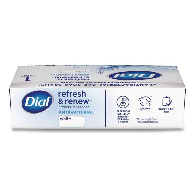Deodorant Bar Soap, Iconic Dial Soap Scent, 4 oz, 36/Carton