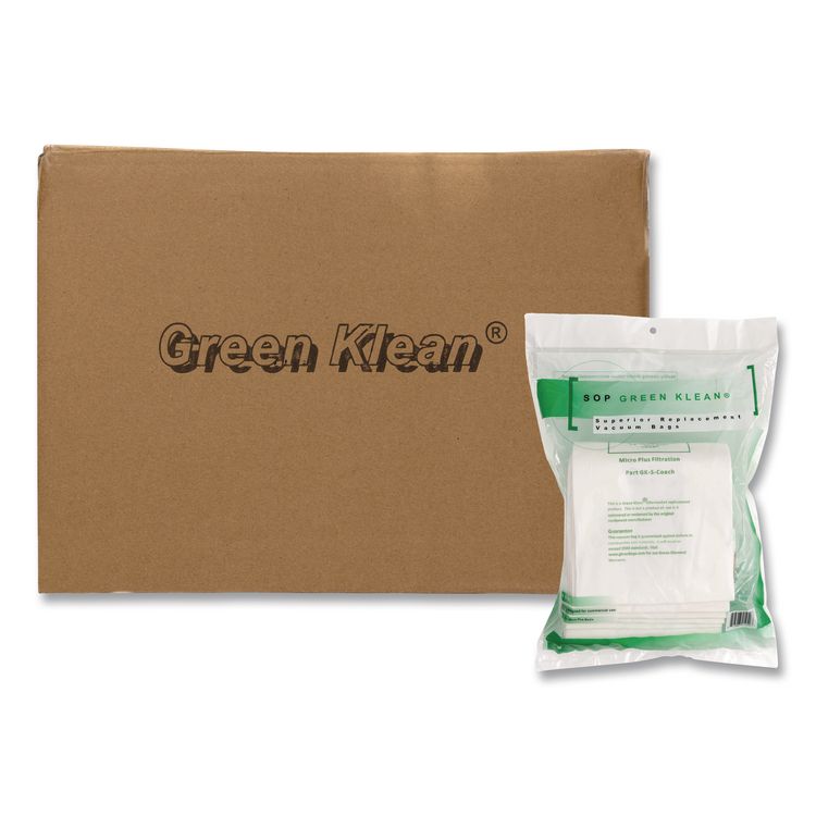 GK-S-Coach Replacement Bag, 10 Bags/Pack, 10 Packs/Carton