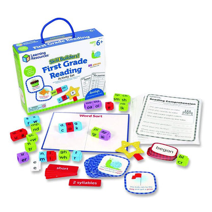 Skill Builders! First Grade Reading Activity Set, Grade 1, 88 Pieces