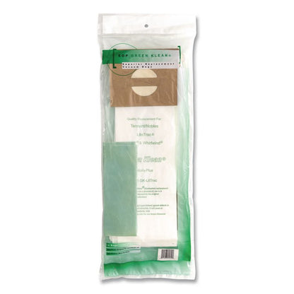 GK-LitTrac Replacement Bag, 10 Bags/Pack, 10 Packs/Carton