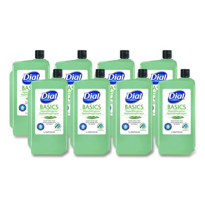 Basics MP Free Liquid Hand Soap Refill, Unscented, 1 L, 8/Carton