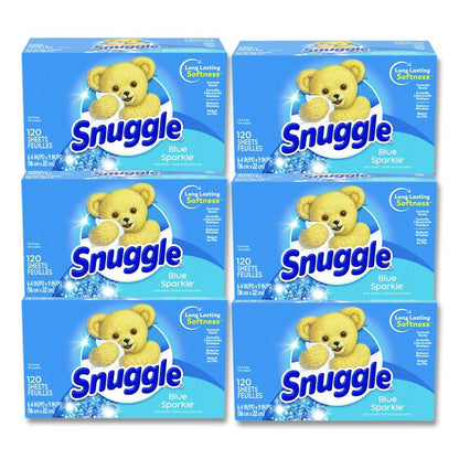Fabric Softener Sheets, Fresh Scent, 120 Sheets/Box, 6 Boxes/Carton