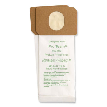 GK-Elu-10 Replacement Bag, 10 Bags/Pack, 10 Packs/Carton
