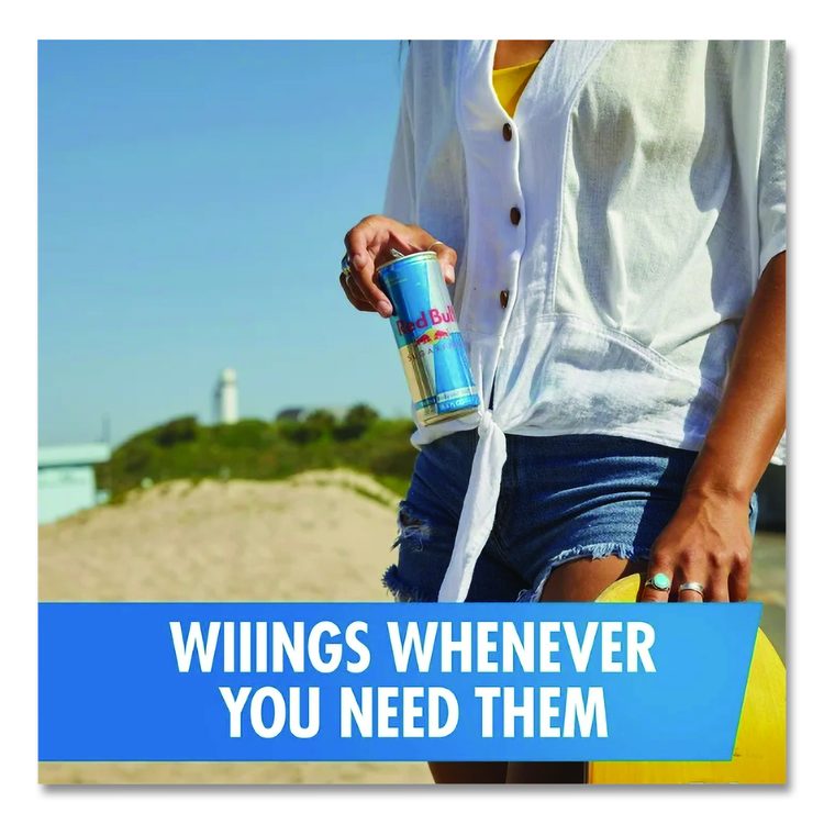 Energy Drink, Sugar-Free, 8.4 oz Can, 24/Carton