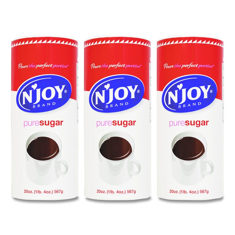 Pure Sugar Cane, 20 oz Canister, 3/Pack