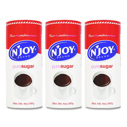 Pure Sugar Cane, 20 oz Canister, 3/Pack
