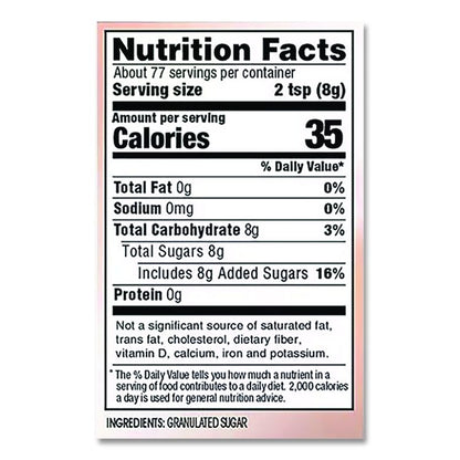 Pure Sugar Cane, 20 oz Canister, 3/Pack