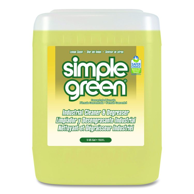 Industrial Cleaner and Degreaser, Lemon Scent, 5 gal Pail