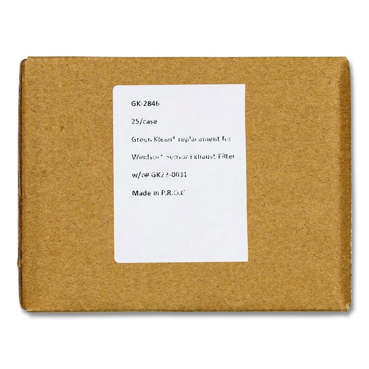 GK-2846 Replacement Exhaust Filter, 25/Carton