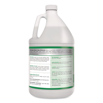 Pro Odor Eliminator, Eucalyptus Scent, 1 gal Bottle, 6/Carton