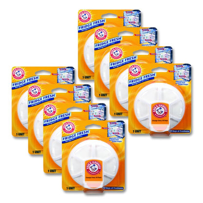 Fridge Fresh Baking Soda, Unscented, 5.5 oz, 8/Carton