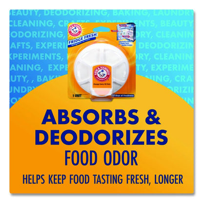Fridge Fresh Baking Soda, Unscented, 5.5 oz, 8/Carton