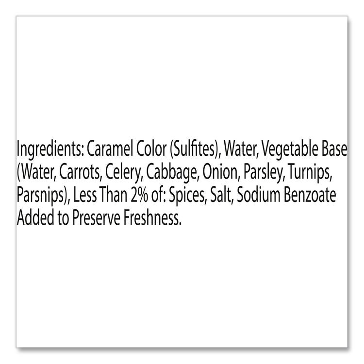 Browning and Seasoning Sauce, Savory, 1 gal, 4/Carton