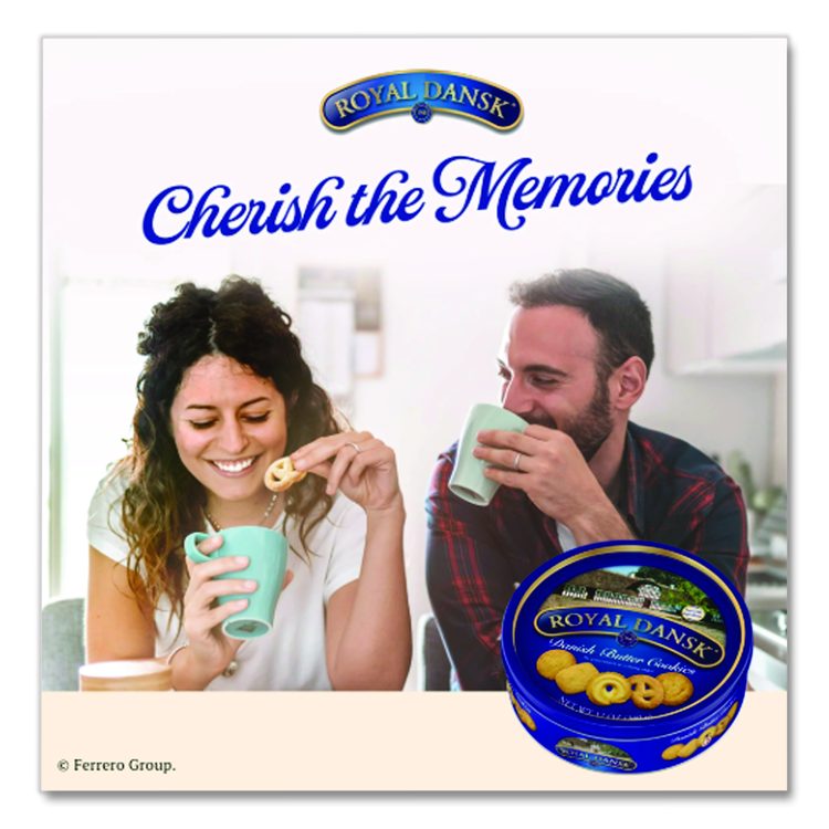 Cookies, Danish Butter, 12 oz Tin