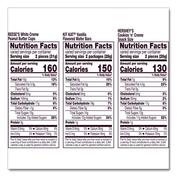 All Time Greats White Snack Size Assortment, White Chocolate, 29.31 oz Bag
