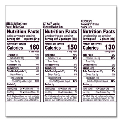 All Time Greats White Snack Size Assortment, White Chocolate, 29.31 oz Bag