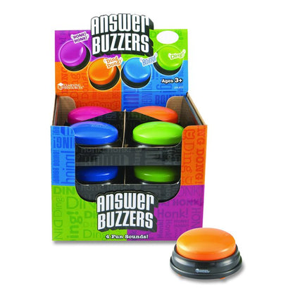 Answer Buzzers, Ages 3 and Up, 12 Buzzers