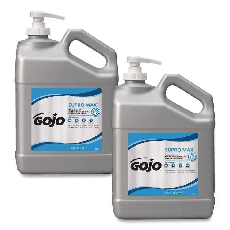 SUPRO MAX Hand Cleaner, Floral, 1 gal Pump Bottle, 2/Carton