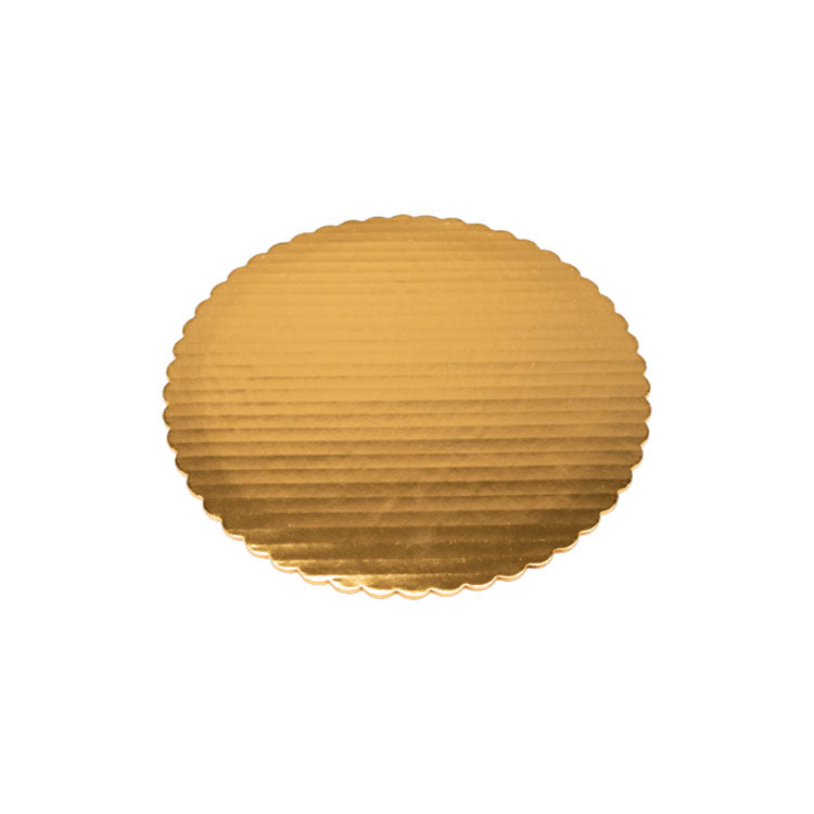 Gold Cake Circles, Single Wall Construction, 10" Diameter, Gold, Paper, 200/Carton